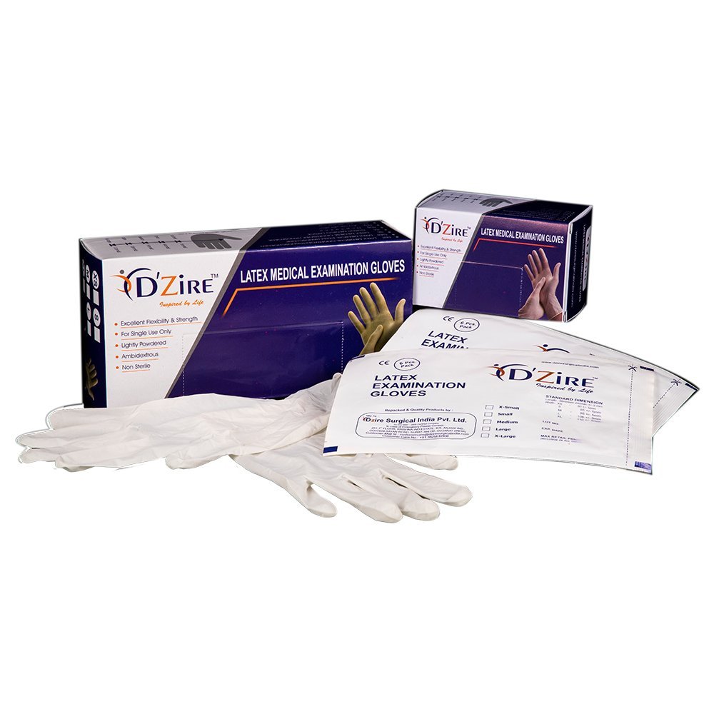 Latex Medical Examination Gloves