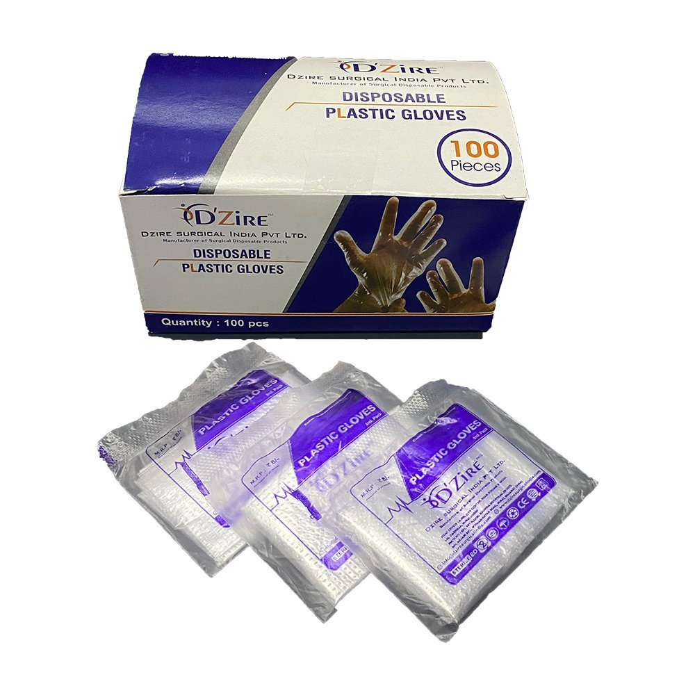 Plastic Disposable Hand Gloves